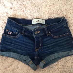 Hollister Dark Wash Shorts